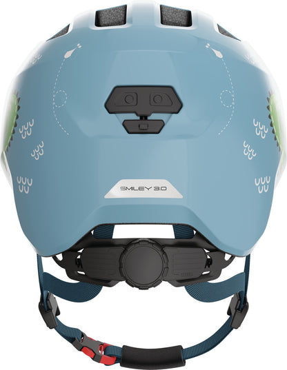 Abus Smiley 3.0 Junior Cycling Helmet - Blue Croco