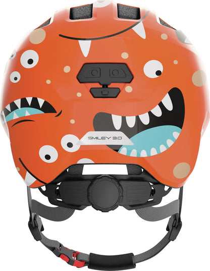Abus Smiley 3.0 Junior Cycling Helmet - Orange Monster