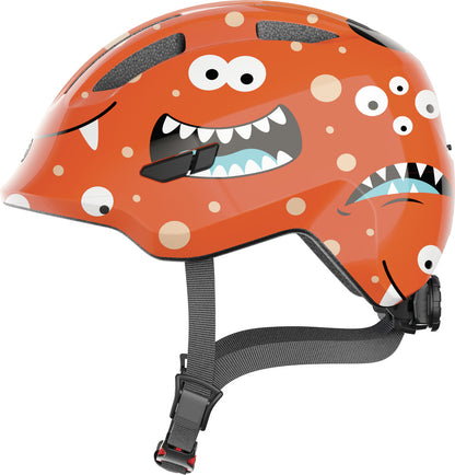 Abus Smiley 3.0 Junior Cycling Helmet - Orange Monster