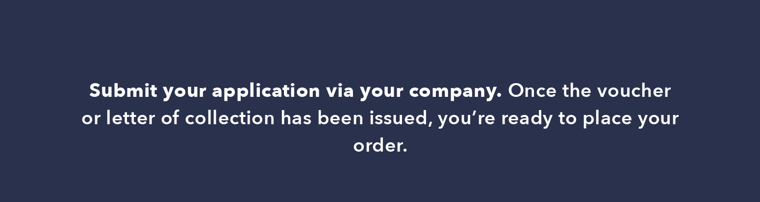 Step two - Apply for your cycle to work voucher - information block for applying for your voucher