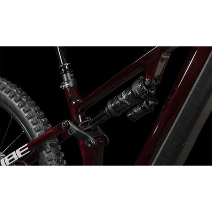Cube Stereo Hybrid One55 C68X SLX 750 Electric Full Suspension Mountain Bike 2024 - Red
