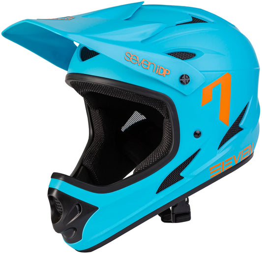7iDP M1 Full Face Cycling Helmet - Blue
