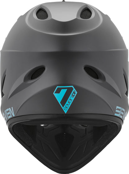 7iDP M1 Full Face Cycling Helmet - Grey