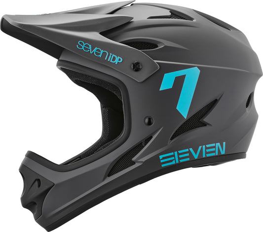 7iDP M1 Full Face Cycling Helmet - Grey