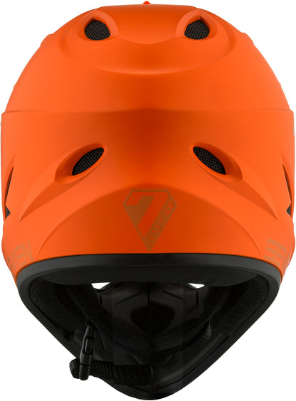 7iDP M1 Full Face Cycling Helmet - Orange