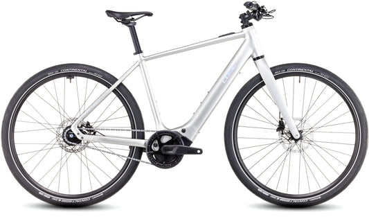Cube Editor Hybrid SLX 400X Electric Hybrid Bike 2024 - Sleek Grey