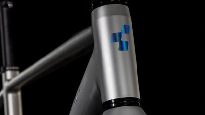 Cube Editor Hybrid SLX 400X Electric Hybrid Bike 2024 - Sleek Grey