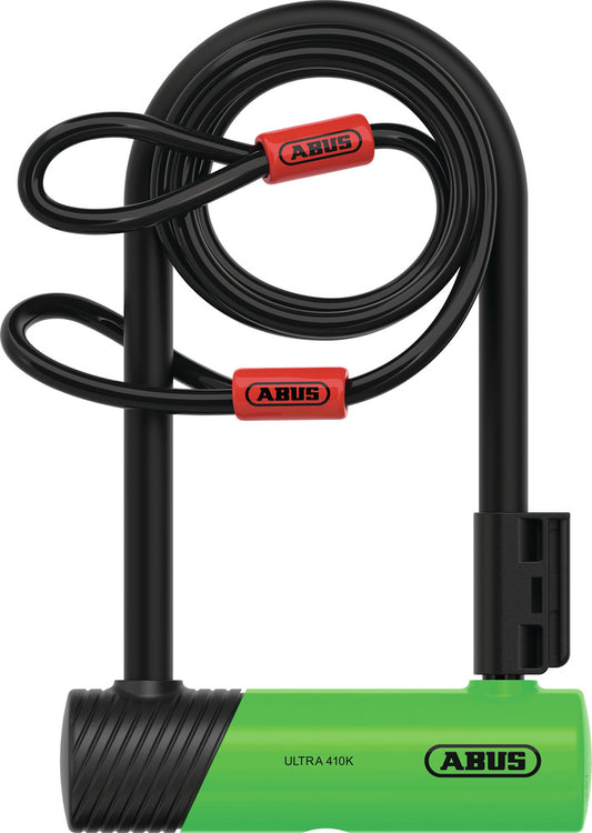 Abus Ultra 410K/150HB180 Mini D-Lock + Cobra 10/120 Cable