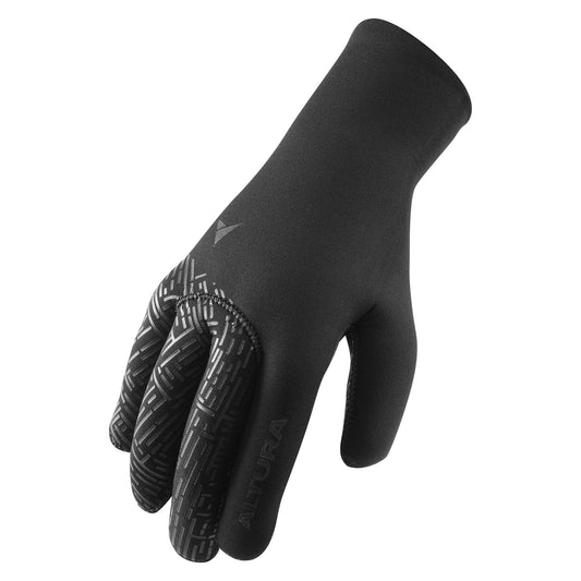 Altura Thermostretch Windproof Full Finger Cycling Gloves - Black