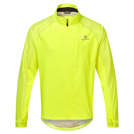 Altura Nightvision Storm Mens Waterproof Cycling Jacket - Yellow
