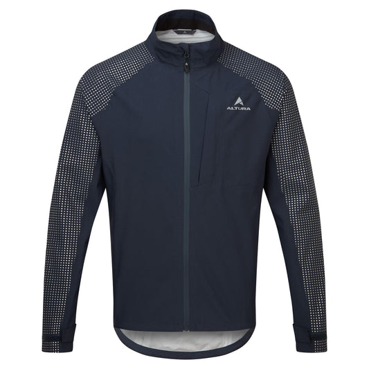 Altura Nightvision Storm Mens Waterproof Cycling Jacket - Total Eclipse