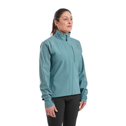 Altura Nightvision Womens Waterproof Cycling Jacket - Adriatic Blue