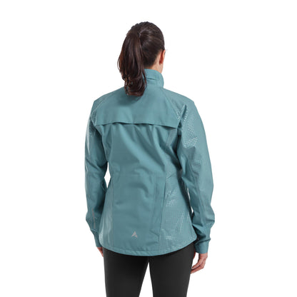 Altura Nightvision Womens Waterproof Cycling Jacket - Adriatic Blue