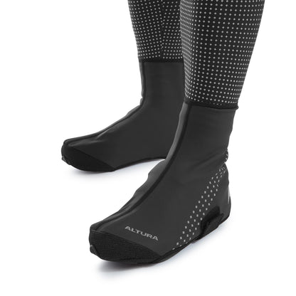 Altura Nightvision Waterproof Cycling Overshoes - Black