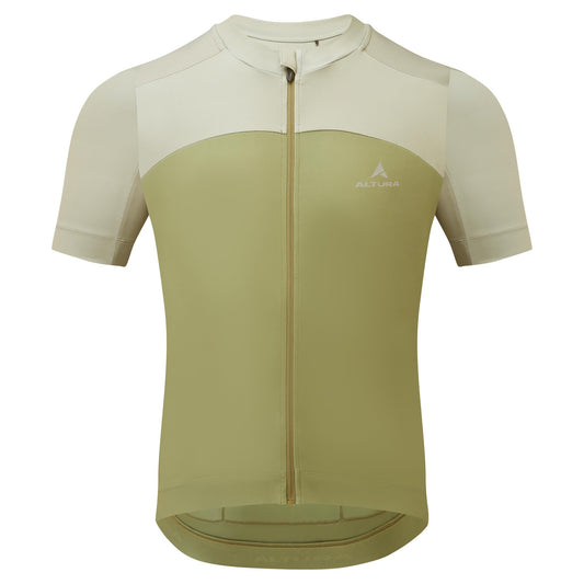 Altura Airstream Mens Short Sleeve Cycling Jersey - Olive