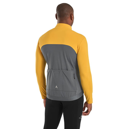 Altura Airstream Mens Long Sleeve Cycling Jersey - Mustard