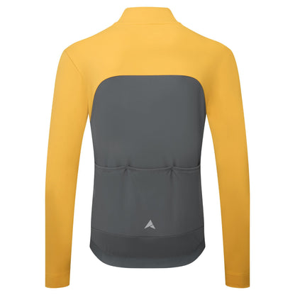 Altura Airstream Mens Long Sleeve Cycling Jersey - Mustard