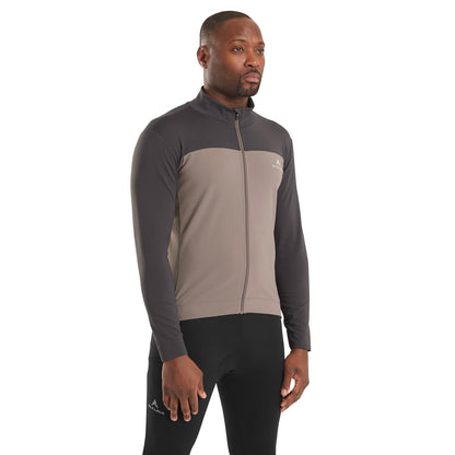 Altura Airstream Mens Long Sleeve Cycling Jersey - Dark Stone