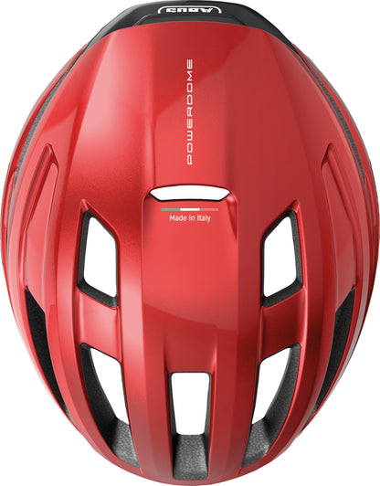 Abus Powerdome Road Cycling Helmet - Red