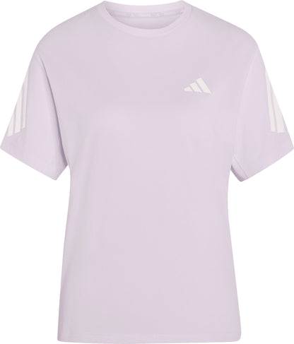 adidas ADI365 ClimaCool Short Sleeve Womens Running Top - Purple