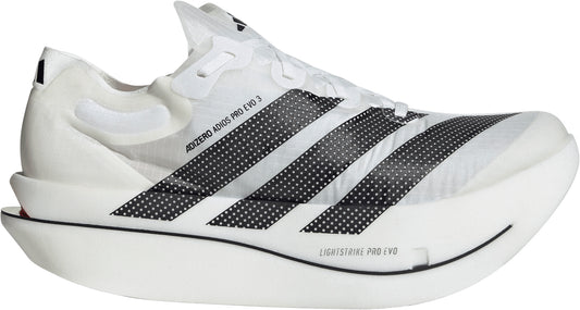 adidas Adizero Adios Pro EVO 3 Mens Running Shoes - White