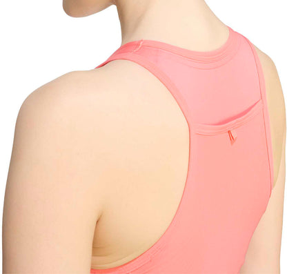 adidas Adizero Gel Pocket Womens Running Crop Top - Red