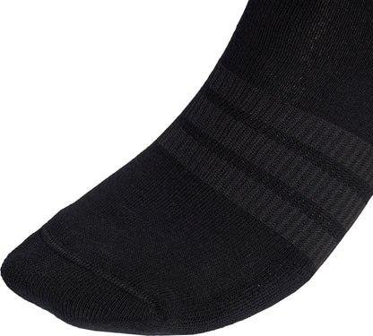 adidas Cushioned Essentials (6 Pack) Crew Socks - Black