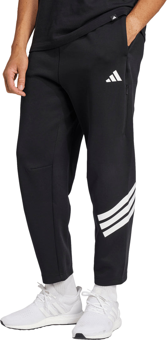 adidas Future Icons 3 Stripes Mens Training pants - Black