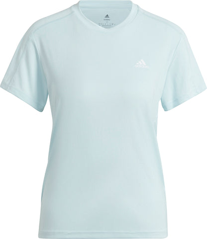 adidas Run It Short Sleeve Womens Running Top - Blue