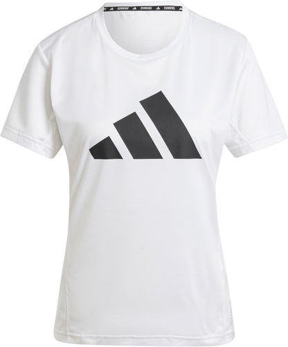 adidas Run It Short Sleeve Womens Running Top - White
