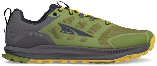 Altra Lone Peak 9 Waterproof Mens Trail Running Shoes - Green