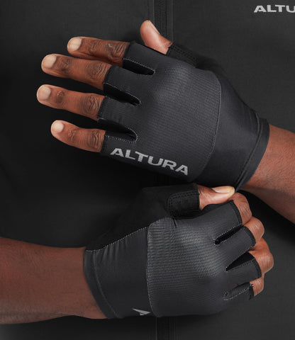 Altura Airstream Fingerless Cycling Gloves - Black