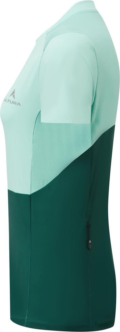 Altura Airstream Womens Short Sleeve Cycling Jersey - Forest Green