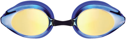 Arena Tracks Mirror Junior Swimming Goggles - Blue