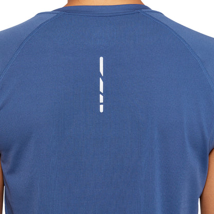 Asics Cap Short Sleeve Womens Running Top - Blue
