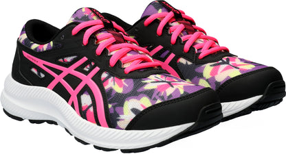 Asics Contend 8 GS Junior Running Shoes - Black