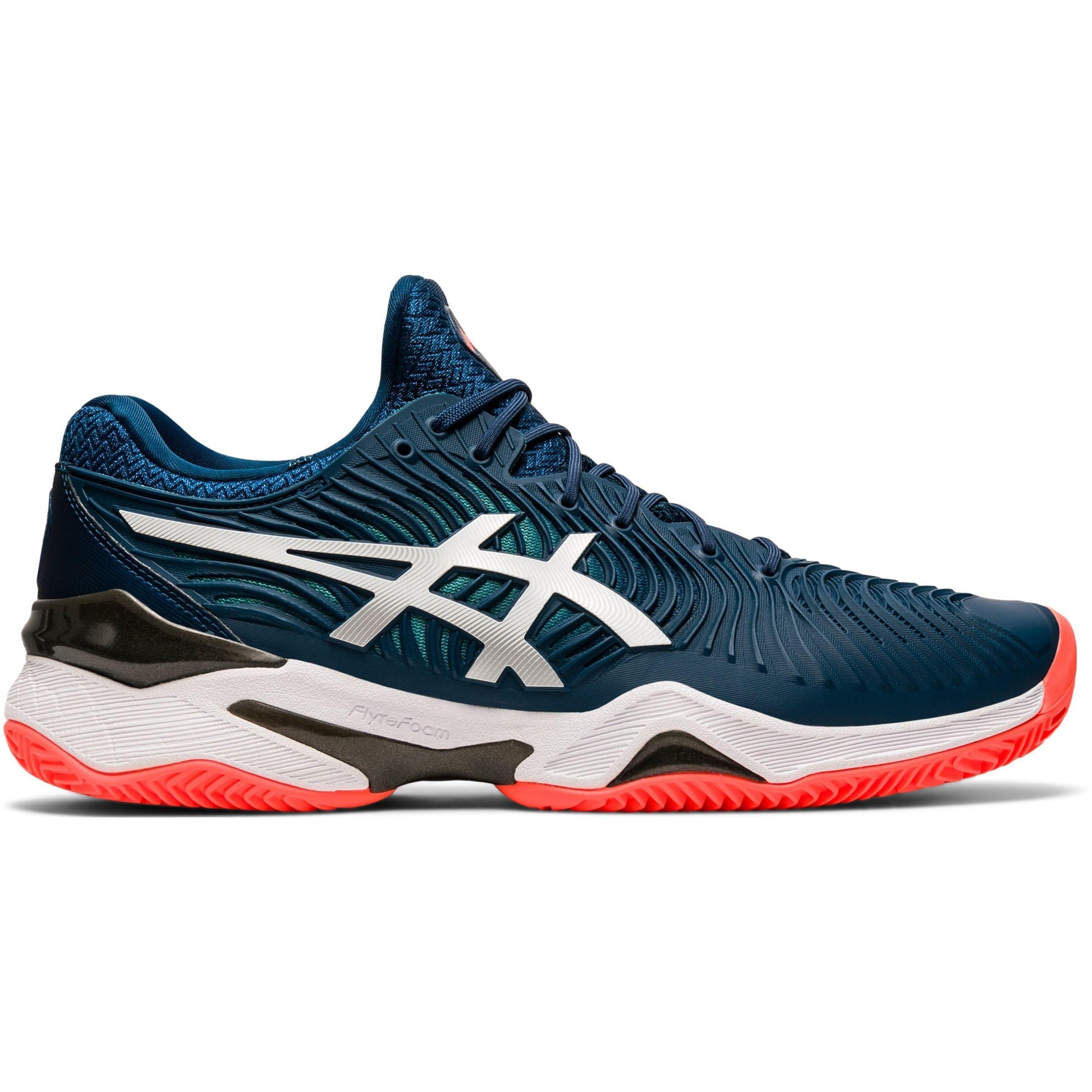 Asics Court FF 2 Clay Mens Tennis Shoes - Blue – Start Fitness