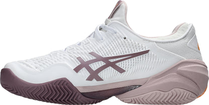 Asics Court FF 3 Clay Womens Tennis Shoes - White