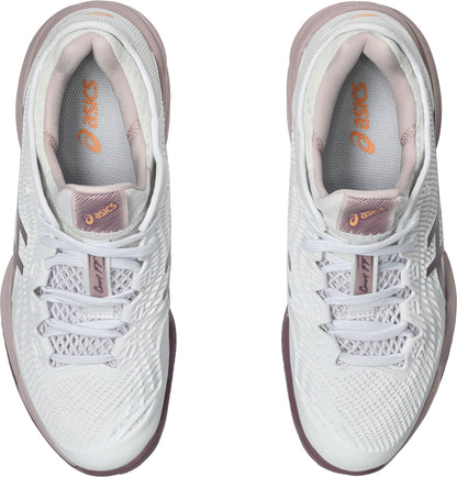 Asics Court FF 3 Clay Womens Tennis Shoes - White