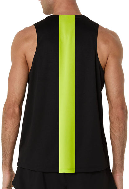 Asics Fast Mens Running Vest - Black