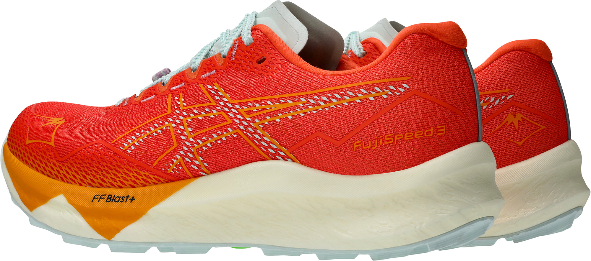 Asics FujiSpeed 3 Mens Trail Running Shoes - Red – Start Fitness