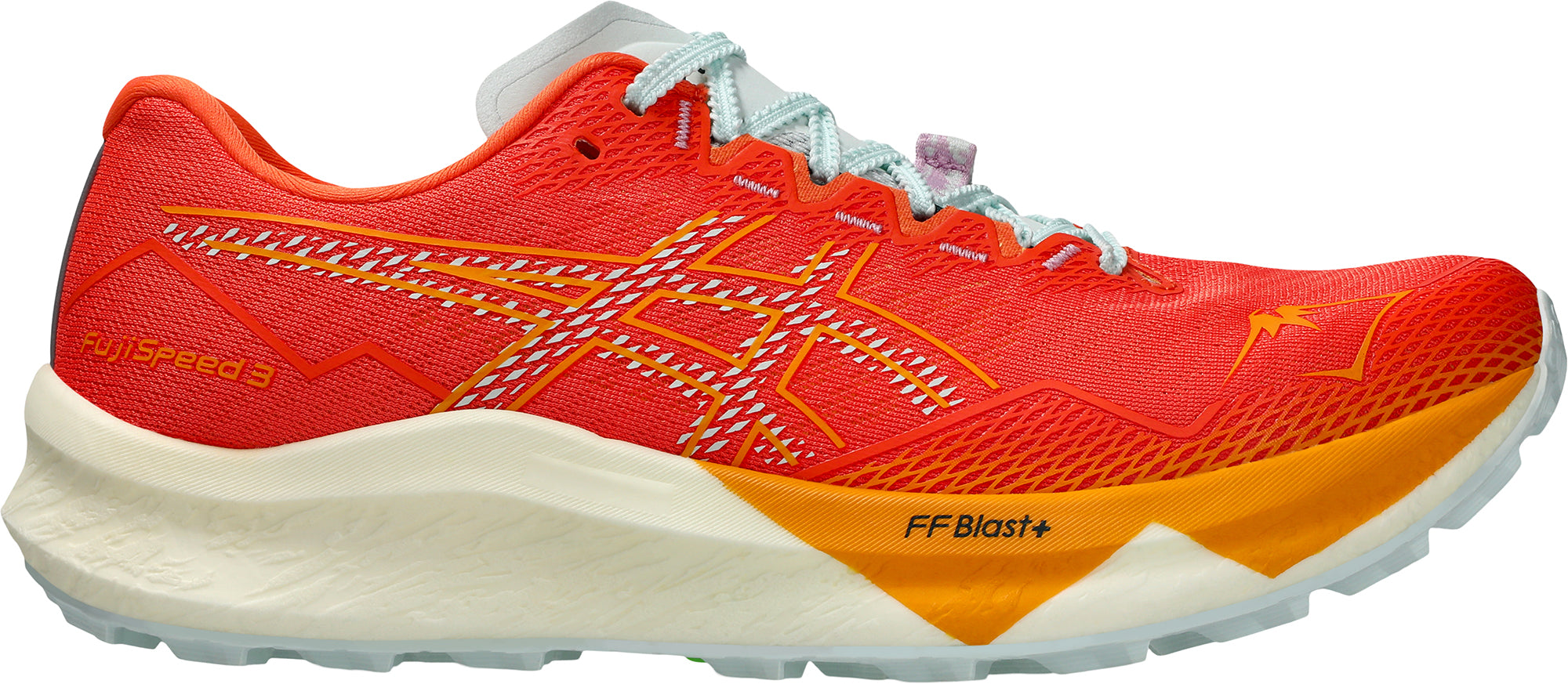 Asics FujiSpeed 3 Mens Trail Running Shoes - Red – Start Fitness