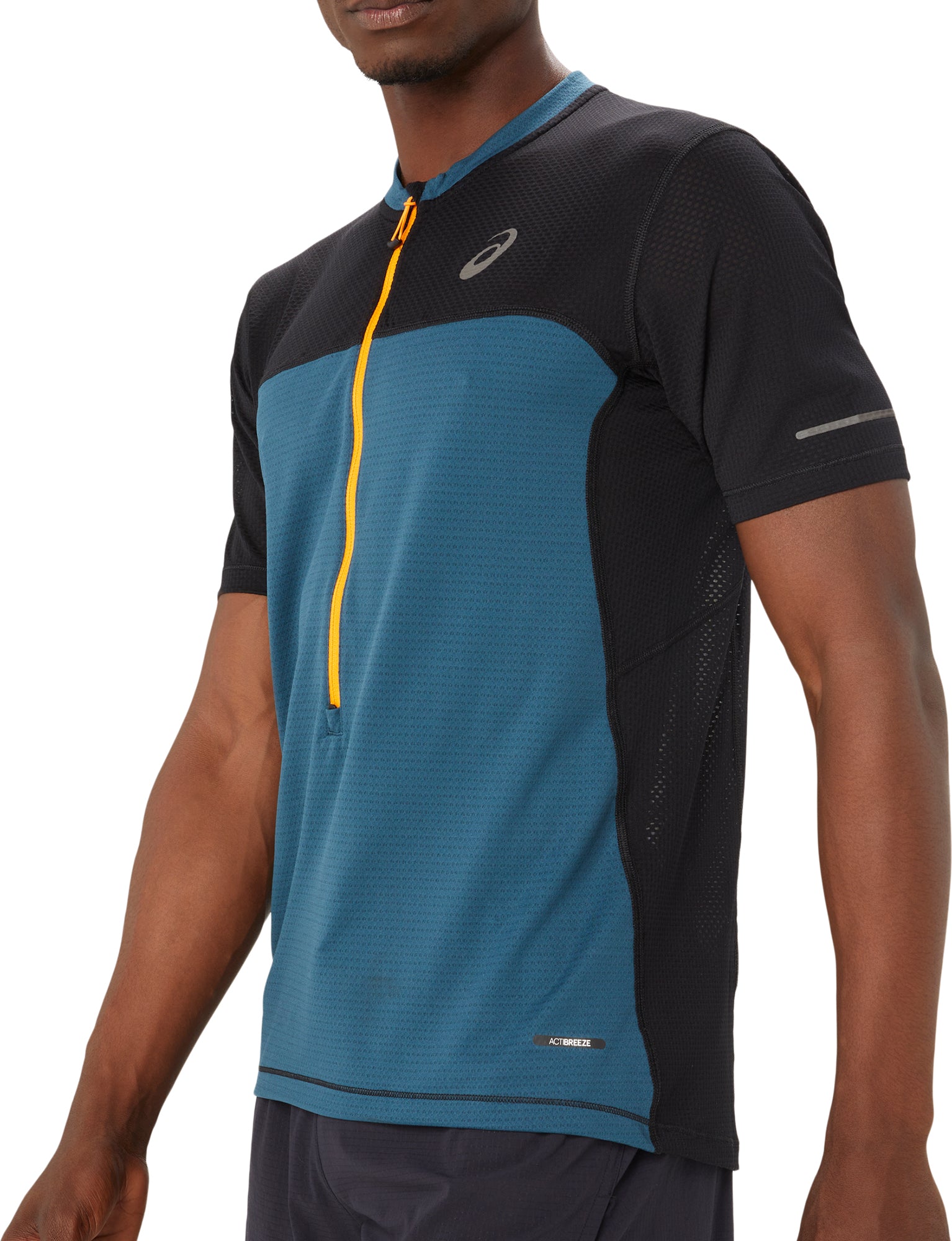 Half Zip Short Sleeve Running Top Cool-Lite™ Spark Short