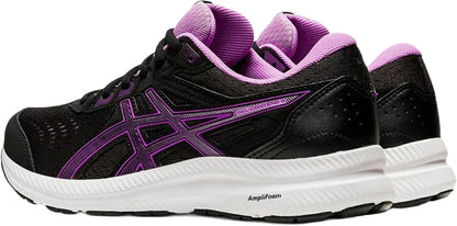 Asics Gel Contend 8 Womens Running Shoes - Black
