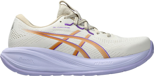 Asics Gel Cumulus 28 Womens Running Shoes - Cream