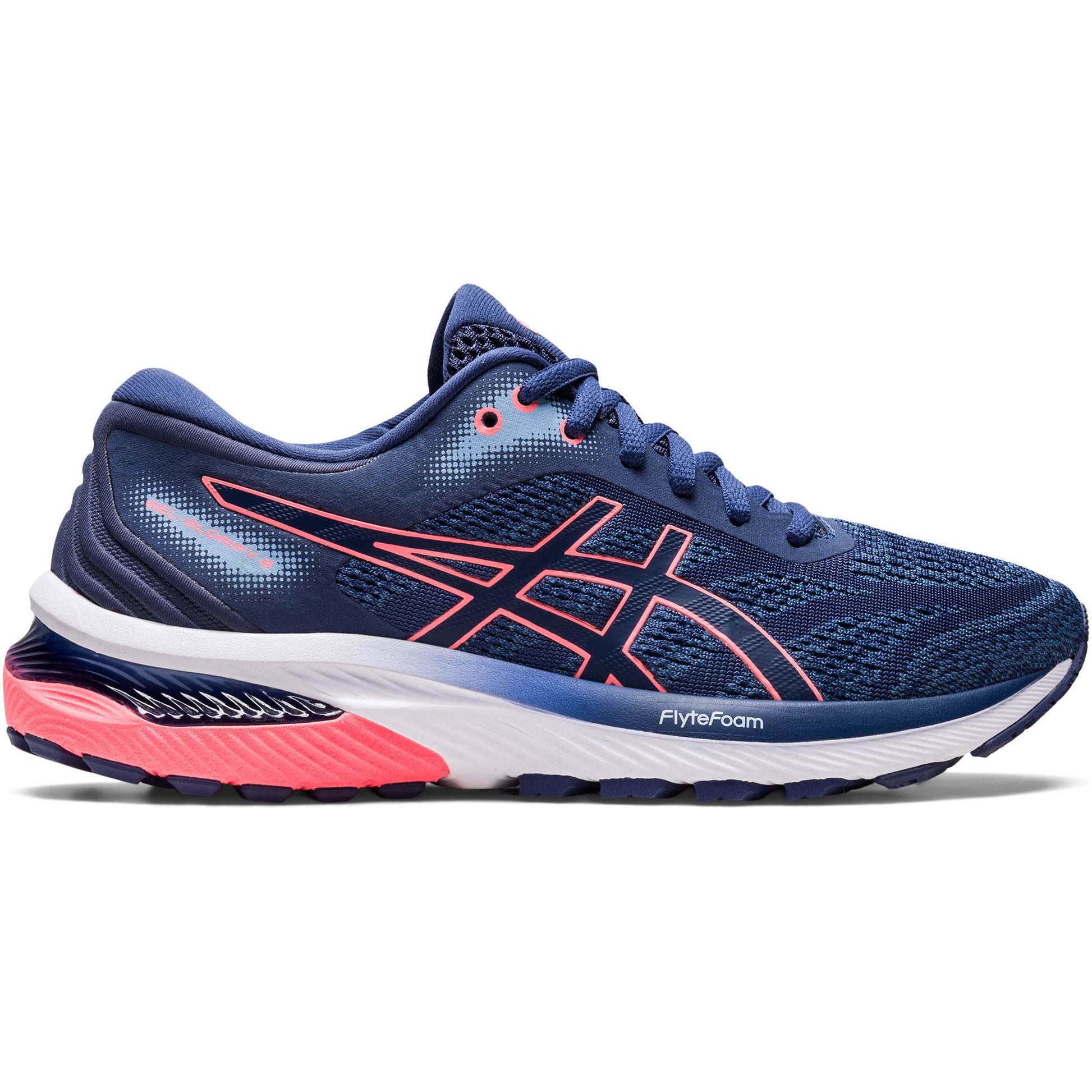 Asics Gel Glorify Womens Running Shoes Blue – Start Fitness