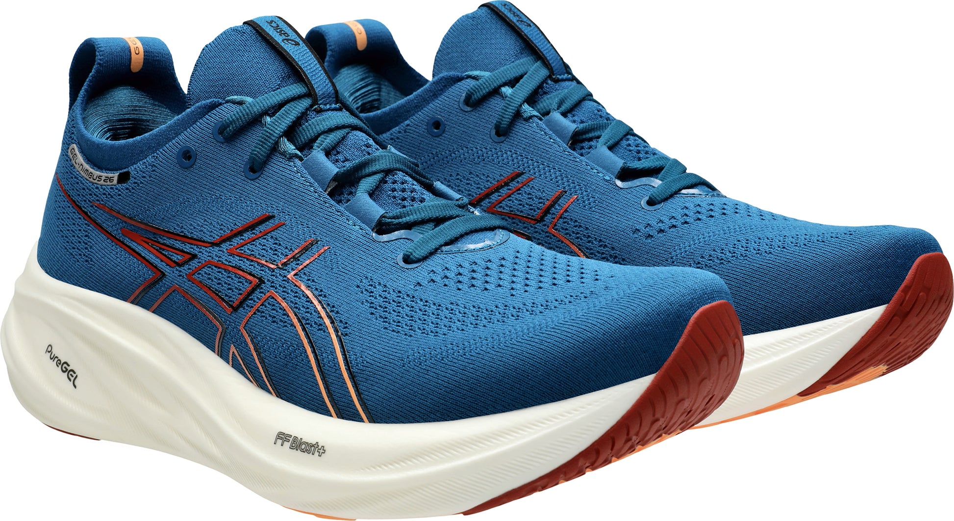 Asics Gel Nimbus 26 Mens Running Shoes Navy – Start Fitness