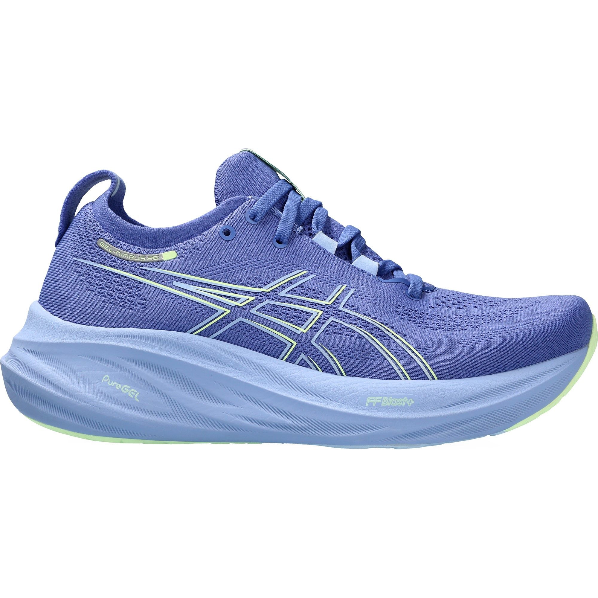 Asics Gel Nimbus 26 Womens Running Shoes - Blue – Start Fitness