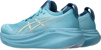 Asics Gel Nimbus 27 Womens Running Shoes - Blue