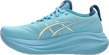 Asics Gel Nimbus 27 Womens Running Shoes - Blue